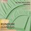 NatureMark 2er Pack Jersey Spannbettlaken, Spannbetttuch 100% Baumwolle in vielen Größen und Farben MARKENQUALITÄT ÖKOTEX Standard 100 | 180 x 200 cm - 200 x 200 cm - Jade