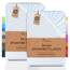 NatureMark 2er Pack Kinder Jersey Spannbettlaken, Spannbetttuch 100% Baumwolle in vielen Größen und Farben MARKENQUALITÄT ÖKOTEX Standard 100 | 70x140 cm - weiß