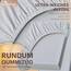 NatureMark 2er Pack Jersey Spannbettlaken, Spannbetttuch 100% Baumwolle in vielen Größen und Farben MARKENQUALITÄT ÖKOTEX Standard 100 | 90 x 200 cm - 100 x 200 cm - Sand/Silber