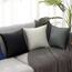 NTBAY 2er Set Kissenbezug 80x80 cm 100% Mikrofaser Kissenhülle, Superweicher Kopfkissenbezug, Grau