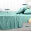 Utopia Bedding 4 Teilige Bettlaken Set 135x190 cm, Spa Blau - Polyester Microfaser, Oeko-Tex Zertifiziert, 1 Spannbettlaken 135x190 cm, 1 Bettlaken 225x255 cm und 2 Kissenbezüge 50x75 cm
