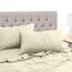 Utopia Bedding 4 Teilige Bettlaken Set 150x200 cm, Elfenbein - Polyester Microfaser, Oeko-Tex Zertifiziert, 1 Spannbettlaken 150x200 cm, 1 Bettlaken 266x259 cm und 2 Kissenbezüge 50x75 cm