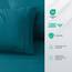 Utopia Bedding 4 Teilige Bettlaken Set 135x190 cm, Denim Blau - Polyester Microfaser, Oeko-Tex Zertifiziert, 1 Spannbettlaken 135x190 cm, 1 Bettlaken 225x255 cm und 2 Kissenbezüge 50x75 cm