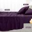 Utopia Bedding 4 Teilige Bettlaken Set 180x200 cm, Lila - Polyester Microfaser, Oeko-Tex Zertifiziert, 1 Spannbettlaken 180x200 cm, 1 Bettlaken 270x290 cm und 2 Kissenbezüge 50x75 cm