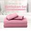 Utopia Bedding 4 Teilige Bettlaken Set 150x200 cm, Rosa - Polyester Microfaser, Oeko-Tex Zertifiziert, 1 Spannbettlaken 150x200 cm, 1 Bettlaken 266x259 cm und 2 Kissenbezüge 50x75 cm