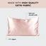 Kitsch Kissenbezug aus 100% Satin mit Reißverschluss, weicher als Seidenkissenbezug für Haar und Haut, kühlender Kissenbezug, Satin-Kissenbezug (King (1 Pack), Blush)