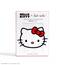 Kitsch Hello Kitty Satin-Kissenbezug mit Reißverschluss für Haare, weicher als Seidenkissenbezüge, kühlende Kissenbezüge, maschinenwaschbar, faltenfrei, Satin-Kissenbezüge, King-Size, 48 x 91 cm,