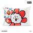 BT21 x Kitsch Satin-Kissenbezüge mit Reißverschluss, weicher als Maulbeerseide-Kissenbezüge, Standardgröße, 1 Stück, glatt, kühlende Kissenbezüge für Haare, Hautgesundheit und Schönheitsschlaf (48,3 x