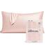 Kitsch Kissenbezug aus 100% Satin mit Reißverschluss, weicher als Seidenkissenbezug für Haar und Haut, kühlender Kissenbezug, Satin-Kissenbezug (King (1 Pack), Blush)