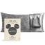 Kitsch Kissenbezug aus Satin mit Mickey/Minnie-Motiv, weicher als Seide, für Haar und Haut, kühlende Kissenbezüge aus Satin mit Reißverschluss, Kingsize, Mickey Maze