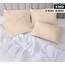 Utopia Bedding King-Size-Kissenbezüge – 4er-Pack – Hotelverschluss – weicher, gebürsteter Mikrofaserstoff – schrumpf- und farbecht, Kissenbezüge, Kingsize, 20 X 40 Inches (Beige)