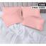 Utopia Bedding King-Size-Kissenbezüge – 4er-Pack – Hotelverschluss – weicher, gebürsteter Mikrofaserstoff – schrumpf- und farbecht, Kissenbezüge, Kingsize, 20 X 40 Inches (Rosa)