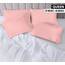 Utopia Bedding Queen-Kissenbezüge – 4er-Pack – Hotelverschluss – weicher, gebürsteter Mikrofaserstoff – schrumpf- und farbecht, Kissenbezüge, Queen-Size, 20 X 30 Inches (Rosa)