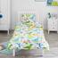 Bloomsbury Mill - Kinderbettwäsche 135x200 - Dinosaurier - Bettwäsche 135x200 Kinder Set für Mädchen und Jungen - Dino Wendebettwäsche und Kissenbezug - Einzelbettwäsche-Set