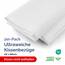 Kissenbezüge 40x80 cm Weiß im 2er-Pack - Weiche Kopfkissenbezüge aus Mikrofaser - Atmungsaktive, pflegeleichte und knitterfreie Kissenhüllen - Maschinenwaschbar mit Hotelverschluss - Oeko-TEX