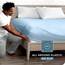 Bare Home Spannbettlaken für Doppelbett – Premium 1800 ultraweiche Mikrofaser – ultraweich, knitterfrei – Tiefe Tasche – 35 cm tief – Spannbettlaken für Doppelbett (Doppelbett, Hellblau)