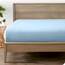 Bare Home Spannbettlaken für Doppelbett – Premium 1800 ultraweiche Mikrofaser – ultraweich, knitterfrei – Tiefe Tasche – 35 cm tief – Spannbettlaken für Doppelbett (Doppelbett, Hellblau)