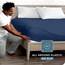 Bare Home Spannbettlaken für kleines Doppelbett – Premium 1800 ultraweiche Mikrofaser – ultraweich – Tiefe Tasche – 35 cm tief – kleines Doppelbett-Spannbetttuch (kleines Doppelbett, dunkelblau)