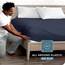 Bare Home Spannbettlaken für Doppelbett – Premium 1800 ultraweiche Mikrofaser – ultraweich knitterfrei – tiefe Tasche – 35 cm tief – Doppelbett-Spannbetttuch (Doppelbett, Nachtblau)