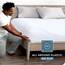 Bare Home Spannbettlaken für kleines Doppelbett – Premium 1800 ultraweiche Mikrofaser – ultraweich – Tiefe Tasche – 35 cm tief – kleines Doppelbett-Spannbetttuch (kleines Doppelbett, weiß)