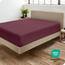Bare Home Spannbettlaken für Einzelbett – Premium 1800 ultraweiche Mikrofaser – ultraweich knitterfrei – tiefe Tasche – 35 cm tief – Einzelbett-Spannbetttuch (Einzelbett, Burgunderrot)