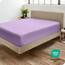 Bare Home Spannbettlaken für Super-King-Size-Betten – Premium 1800 ultraweiche Mikrofaser – ultraweich knitterfrei – Tiefe Tasche – 35 cm tief – Super-King-Size (Super-King-Size-Bett, Lavendel)