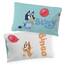 Jay Franco Bluey & Bingo 1 Single Reversible Pillowcase - Double-Sided Kids Super Soft Bedding (Official Bluey Product)