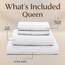 Utopia Bedding Bettlaken Set - Polyester-Microfaser, Spannbettlaken, Bettlaken und Kissenbezüge
