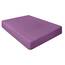 Spannbettlaken, feinste 100 % ägyptische Baumwolle, 23 cm, Purple/Aubergine, Super King