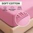NIYS Luxury Bedding Feinste Spannbettlaken aus 100 % ägyptischer Baumwolle, 25 cm, Super-King-Size-Bett, Rosa