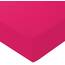 Spannbettlaken, 23 cm tief, 100% ägyptische Baumwolle, Matrimonio, groß, Fuchsia