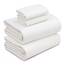 RUVANTI Bettlaken aus 100% Baumwolle für Queen-Size-Bett, knusprig, kühlendes Perkal-Bettlaken, atmungsaktiv und langlebig, Queen-Size-Bettlaken-Set, Tiefe Tasche 38,1 cm, gebrochenes Weiß, 4-teilig