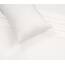 RUVANTI Bettlaken aus 100% Baumwolle für Queen-Size-Bett, knusprig, kühlendes Perkal-Bettlaken, atmungsaktiv und langlebig, Queen-Size-Bettlaken-Set, Tiefe Tasche 38,1 cm, gebrochenes Weiß, 4-teilig