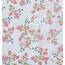 RUVANTI Bettlaken-Set aus 100 % Baumwolle, atmungsaktive Perkal-Webart, 35,6 cm tiefe Taschen, Hotelstandard, angenehm kühl, langlebig, Blumendesign, California-King-Size, 4-teilig, Bloomex