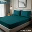 Utopia Bedding Queensize-Spannbettlaken, Tiefe Taschen, weiche Mikrofaser, schrumpft und lichtbeständig, pflegeleicht, nur 1 Spannbetttuch, Blaugrün