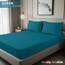 Utopia Bedding Queensize-Spannbetttuch – Bettlaken – Tiefe Tasche – weiche Mikrofaser – einlauf- und lichtbeständig, pflegeleicht, nur 1 Spannbetttuch (Denimblau)