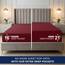 Utopia Bedding Queensize-Spannbetttuch mit extra tiefen Taschen, passend für Matratzen bis zu 53,3 cm, schrumpf- und farbbeständig, pflegeleicht, nur 1 Spannbetttuch mit tiefen Taschen, Burgundrot