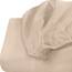 Utopia Bedding Spannbettlaken für Doppelbett, weiche gebürstete Mikrofaser, Tiefe Taschen, schrumpft und lichtbeständig, pflegeleicht (Doppelbett, Beige)