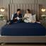 Utopia Bedding Spannbettlaken Queen – Extra Tiefe Tasche – 53 cm Tiefe – Weiche Mikrofaser – Schrumpf- und farbbeständig – Pflegeleicht – Nur 1 Spannbettlaken (Marineblau)