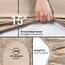 Utopia Bedding Spannbettlaken für Doppelbett, weiche gebürstete Mikrofaser, Tiefe Taschen, schrumpft und lichtbeständig, pflegeleicht (Doppelbett, Beige)