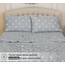 Ruvanti 100% Baumwolle, 4-teiliges Flanell-Bettlaken, Queen-Size, Tiefe Tasche, warm, super weich, atmungsaktiv, feuchtigkeitsableitend, Spannbetttuch, 2 Kissenbezüge – Braunes Hirsch