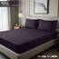 Utopia Bedding Spannbetttuch, Tiefe Tasche, weiche Mikrofaser, schrumpft und lichtbeständig, pflegeleicht, nur 1 Spannbetttuch, Violett