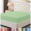 Utopia Bedding Spannbettlaken für King-Size-Bett, Tiefe Taschen, weiche Mikrofaser, schrumpft und lichtbeständig, pflegeleicht, nur 1 Spannbetttuch, Salbeigrün