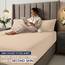 Utopia Bedding Spannbettlaken Queen – Extra Tiefe Tasche – 53 cm Tiefe – Weiche Mikrofaser – Schrumpf- und farbbeständig – Pflegeleicht – Nur 1 Spannbettlaken (Beige)