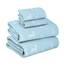 Ruvanti 100% Baumwolle, 4-teiliges Flanell-Bettlaken, Queen-Size-Größe, Tiefe Tasche, warm, super weich, atmungsaktiv, feuchtigkeitsableitend, Queen-Size-Bettlaken, blaublaublaugrün, Blumenmuster