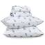 RUVANTI 100% Baumwolle, 4-teiliges Flanell-Bettlaken für King-Size-Bett, Tiefe Tasche, warm, super weich, atmungsaktiv, feuchtigkeitsableitend, Spannbetttuch, 2 Kissenbezüge – ganz grau