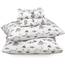 RUVANTI Flanell-Bettwäsche-Set für King-Size-Bett, 100% gebürstete Baumwolle, Tiefe Taschen, 40,6 cm, für alle Jahreszeiten, atmungsaktiv und extra weich, warm und gemütlich, 4-teilig, Hilly Huts