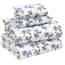RUVANTI Flanell-Bettlaken-Sets für King-Size-Betten – 100 % Baumwolle, gebürstetes Flanell-Bettwäsche-Set – tiefe Taschen 40,6 cm (passend für bis zu 45,7 cm) – für alle Jahreszeiten atmungsaktiv und