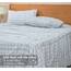 Ruvanti 100 % Baumwolle, 4-teiliges Flanell-Bettwäsche-Set für King-Size-Betten, tiefe Tasche, warm, superweich, atmungsaktiv, feuchtigkeitsableitend, 1 Spannbetttuch, 2 Kissenbezüge