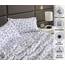 RUVANTI Flanell-Bettwäsche-Set im Einzelbett-Format – Gebürstetes Flanell-Bettwäsche-Set 100% Baumwolle – Tiefe Taschen von 40,6 cm (passt bis 45,7 cm) – Für alle